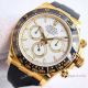 New 2024 - AAA Swiss Copy Rolex Cosmo Daytona QF V5 4131 Gold and White 40mm (3)_th.jpg